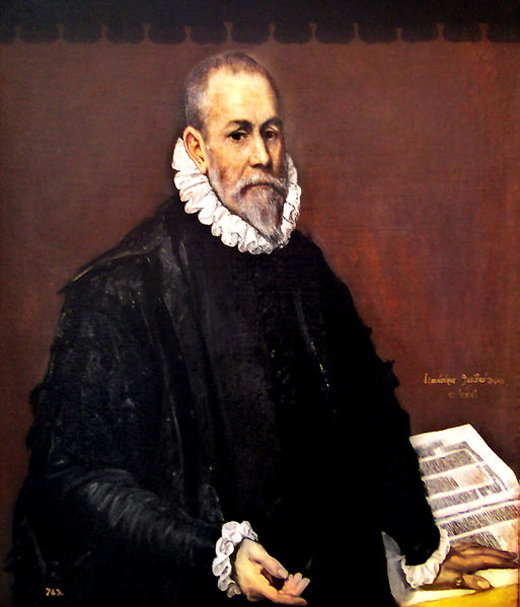 Gómez Pereira, retrato de El Greco